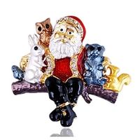 Women's Brooches Classic Happy Stylish Brooch Jewelry Gold For Street Gift Lightinthebox - thumbnail