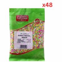 Natures Choice Sweet Fennel Seeds, 200 gm, 20160099 Pack Of 48 (UAE Delivery Only)
