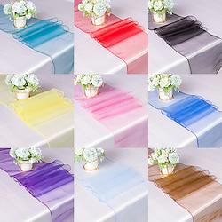 10 Pcs Modern Minimalist Glass Yarn Table Flag 30 275cm Hotel Wedding Banquet Table Flag Lightinthebox