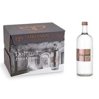 Dolomia Mineral Sparkling Water Glass Bottles 750Ml (Pack of 12)