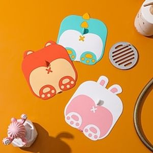 Cartoon Butt Deodorant Floor Drain Cover Kitchen Sink Anti-blocking Seal Cover Bathroom Drain Anti-odor Floor Drain Lightinthebox