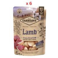 Carnilove Freeze-Dried Raw Snacks Lamb 60g Pack Of 6