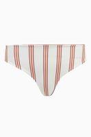 Sunset Waves Reversible Bikini Bottom with Stripes - thumbnail