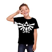 Kids Boys' T shirt Tee Short Sleeve 3D Print Graphic Unisex Print Black Children Tops Summer Active Daily Wear Regular Fit 3-12 Years Lightinthebox - thumbnail