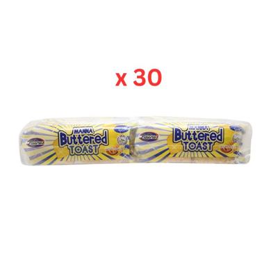 Lauras Manna Buttered Toast (10X20G) 200 G Pack of 30