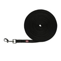 Trixie Rubberised Tracking Leash S-M - Black 10M