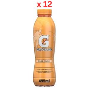 Gatorade Sports Drink Orange Pet 495 ml x 12 Carton