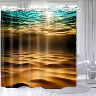 Beach Sunset Series Bathroom Deco Shower Curtain with Hooks Bathroom Decor Waterproof Fabric Shower Curtain Set with12 Pack Plastic Hooks Lightinthebox Beach Sunset Series Bathroom Deco Shower Curtain with Hooks Bathroom Decor Waterproof Fabric Shower Curtain Set with12 Pack Plastic Hooks Lightinthebox