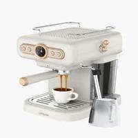 Lepresso Coffee Machine with 15 Bar Ulka Pump 1.2L - White (LPCFFM0012-WH)