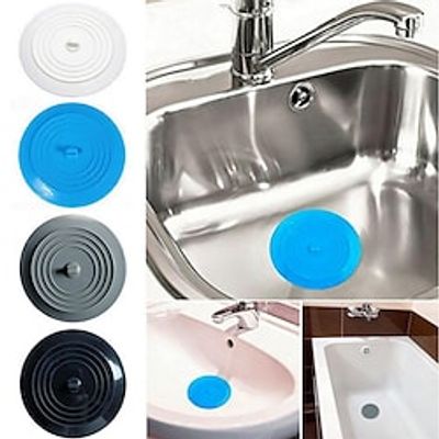 15cm Large Silicone Bathtub Stopper Leakage-proof Drain Cover Sink Hair Stopper Tub Flat Plug Stopper Bathroom Accessories Lightinthebox