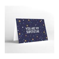 Mukagraf You Are My Superstar Standard Greeting Card (18X12Cm) - thumbnail