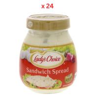 Lady'S Choice Sandwich Spread, 220Ml Pack Of 24 (UAE Delivery Only)