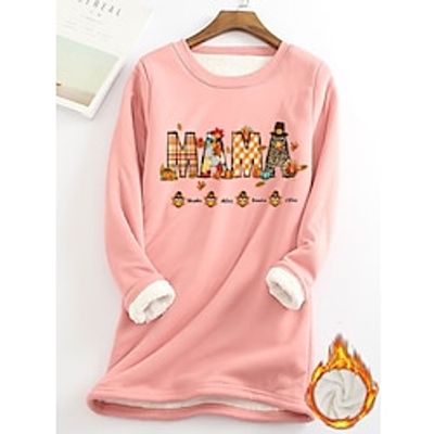 Women's Hoodie Sweatshirt Pullover Sherpa Fleece Lined Letter Warm Funny Fuzzy Print Black Pink Dark Pink Casual Sports Hoodie Long Sleeve Top Micro-elastic Fall Winter Lightinthebox Women's Hoodie Sweatshirt Pullover Sherpa Fleece Lined Letter Warm Funny Fuzzy Print Black Pink Dark Pink Casual Sports Hoodie Long Sleeve Top Micro-elastic Fall Winter Lightinthebox