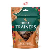 Tribal Trainers Turkey Quinoa & Cranberry Dog Treats 80g (Pack of 2)