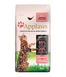 Applaws Chicken & Salmon Dry Adult Cat Food 2Kg
