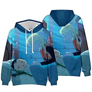 Inspired by Ranking of Kings Boji Hoodie Anime 100% Polyester Anime 3D Harajuku Graphic Outerwear For Men's / Women's / Couple's miniinthebox