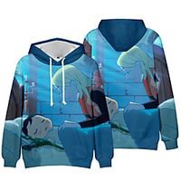 Inspired by Ranking of Kings Boji Hoodie Anime 100% Polyester Anime 3D Harajuku Graphic Outerwear For Men's / Women's / Couple's miniinthebox - thumbnail