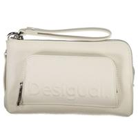 Desigual White Polyethylene Handbag - DE-28987