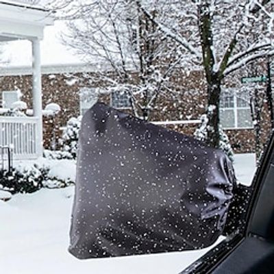 1pair Car Side Mirror Snow Covers, Auto Rearview Waterproof Protection Covers, Car Rear View Exterior Accessories, Universal Size For Cars miniinthebox 1pair Car Side Mirror Snow Covers, Auto Rearview Waterproof Protection Covers, Car Rear View Exterior Accessories, Universal Size For Cars miniinthebox