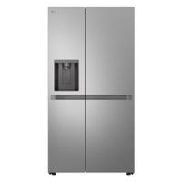 LG LinearCooling™, Side by Side Refrigerator - Silver [GR-L267KLKW]