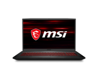 MSI GF75 Thin 10SDR i7-10750H, 16GB, 512GB SSD, GTX 1660Ti 6GB Graphics, 17.3" FHD Gaming Laptop, Black - thumbnail