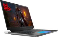 Dell Alienware X16 R2 Gaming Laptop, 16.0" QHD+ 240Hz Display, Intel Core Ultra 9 185H, 32GB (2x16) RAM, 2TB SSD, RTX 4090, 16GB GPU, ENG Alien FX RGB Backlit K/B, 16R2-ALN-CTO6, Win11 Pro, Lunar Silver