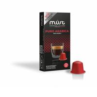 Must Espresso - Puro Arabica - 100% Arabica 1000g - 10 Capsules