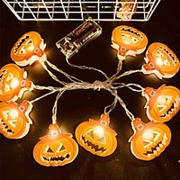 Halloween Light 3M 20 LEDs Halloween String Light Pumpkin Party Decoration Haunted House Festival Party Decoration Props Tool miniinthebox Halloween Light 3M 20 LEDs Halloween String Light Pumpkin Party Decoration Haunted House Festival Party Decoration Props Tool miniinthebox