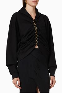 Chain Cotton Hoodie