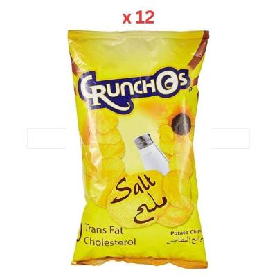 Crunchos Chips Salted Natural Potatoes 150Gm Pack Of 12