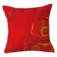 Double Side Cushion Cover 1PC Soft Decorative Square  Pillowcase for Sofa bedroom Car Chair Superior Quality Outdoor Cushion Patio Throw Pillow Covers for Garden Farmhouse Bench Couch miniinthebox - thumbnail