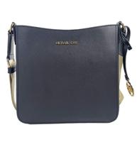 Michael Kors Jet Set Small Messenger Crossbody Bag Black - 27155