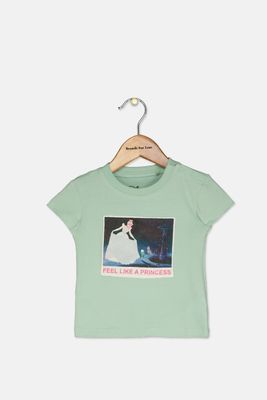 Toddler Girls Feel Like A Princess Tee Mint Toddler Girls Feel Like A Princess Tee Mint