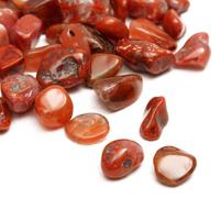 50g DIY 7-9mm Red Agate Gravel Stones Onyx Stone Aquarium Crystal - thumbnail