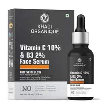 Khadi Organique Vitamin C (Ethyl Ascorbic Acid) 10% & B3 2% 30ml