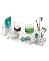 Interdesign Med+ Drawer Caddy Pull Out Drawer 12 inch Clear