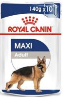 Royal Canin Size Health Nutrition Maxi Adult Gravy Wet Food Pouches Dog Food 140g x 10 pcs