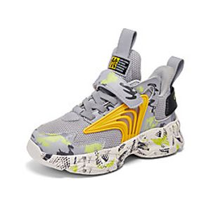 Boys' Trainers Athletic Shoes Comfort Mesh Lace up Big Kids(7years ) Daily Running Shoes Blue Yellow Green Summer Lightinthebox
