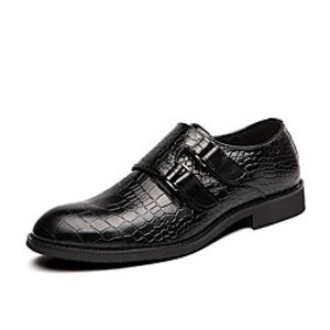 Men's Loafers  Slip-Ons Penny Loafers Daily Party  Evening Cowhide Booties / Ankle Boots Black Brown Spring Summer miniinthebox
