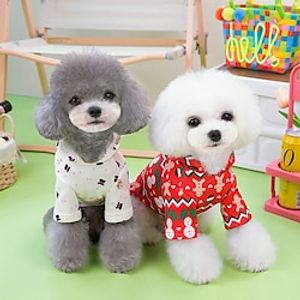 New Christmas party clothes Hoodie puppy clothes Teddy hoodie than bear pet dog pet clothes Lightinthebox
