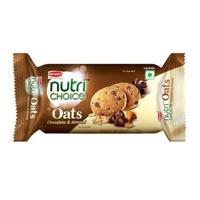 Britannia Nutri Choice Oats Cookies Chocolate & Almond 75gm - thumbnail