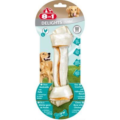 8 In1 Delights Pro Dental L Twist Sticks Dog Treats