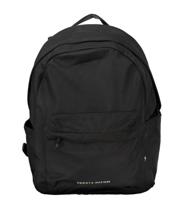 Tommy Hilfiger Black Polyester Backpack (TO-26116)