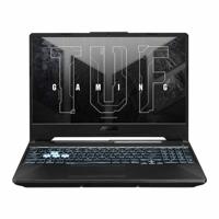 Asus Tuf Gaming F15 FX506HF-HN014W, Graphite Black, Gaming Laptop, i5-11400H 8GB 512GGB SSD, NV RTX 2050, 4GB VRAM Windows 11, 15.6 inch FHD 16:9 144Hz, HD Webcam, RGB-Backlit