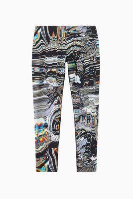 Printed Leggings in Cotton Printed Leggings in Cotton