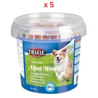 Trixie Trainer Snack Mini Hearts Dog Treats 200G Pack Of 5