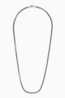 Large Box Chain Necklace in Sterling Silver, 4.8mm - thumbnail