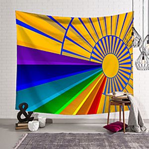 Rainbow Wall Tapestry Art Decor Blanket Curtain Hanging Home Bedroom Living Room Decoration Polyester Lightinthebox