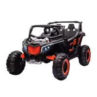 Megastar Ride on 12V Mini Midnight Ranger Electric Ride On Suv 4x4 with RC For small Kids NEL901-BLK