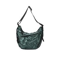 Women's Crossbody Bag Cotton Daily Large Capacity Foldable Lightweight Solid Color Geometric Black / Gold Black White miniinthebox